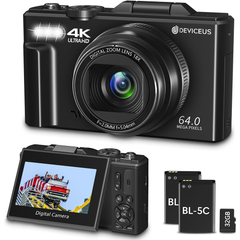 4K Digital Camera for Photography