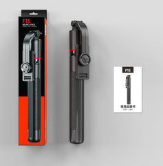 F15 with Wireless Remote 68 Inch Selfie Stick Phone Desktop Stand Tripod for Iphone Android Smartphone Shooting Vlog