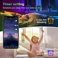 TV Backlight LED Strip Light RGB 5050 Bluetooth App Control