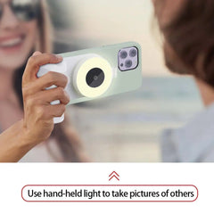 Glow & Snap: 3-in-1 Magnetic Selfie Light