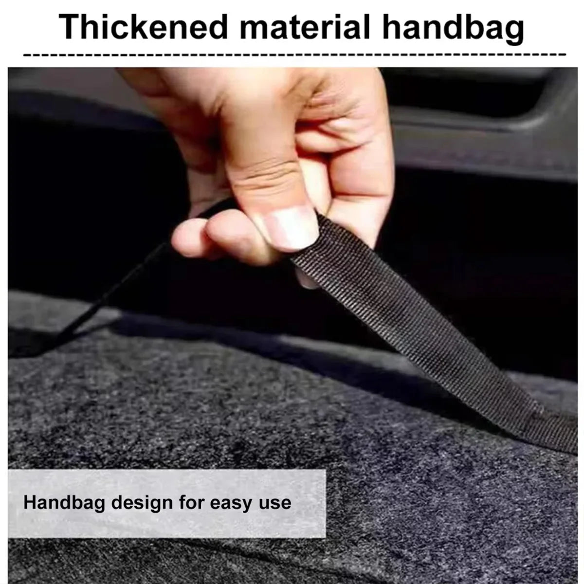 Large Anti Slip Compartment Boot Storage Organizer Tool Car Storage Bag Car Trunk Organizer Soft Felt Storage Box Accessories