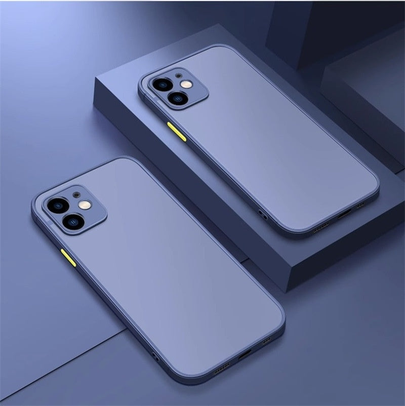 Luxury Matte Magnetic  Magsafe Wireless Charging Case For iPhone