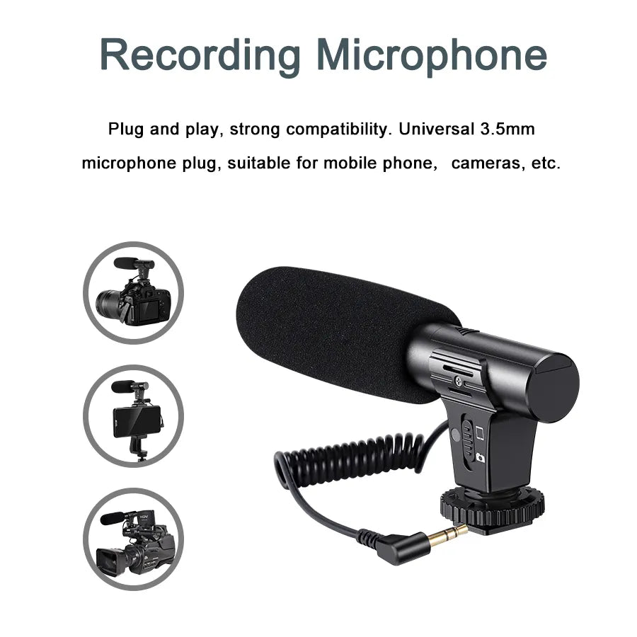 All-in-One Creator Kit – Phone Tripod, Mic & Ring Light for Pro Videos!