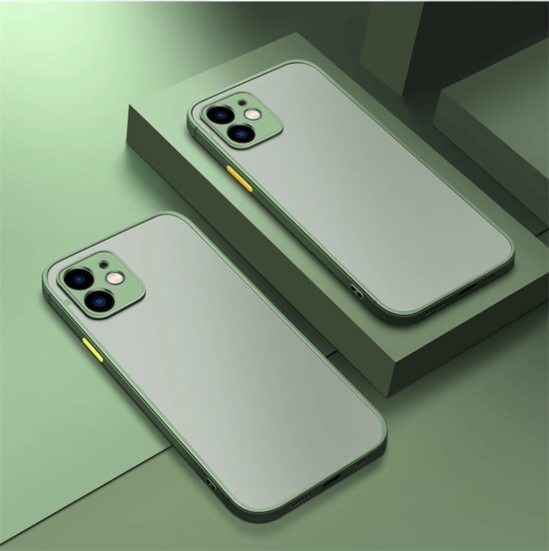 Luxury Matte Magnetic  Magsafe Wireless Charging Case For iPhone
