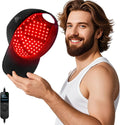 Laser Hair Growth Cap，Red Light theray for Hair, Deep Black Cap