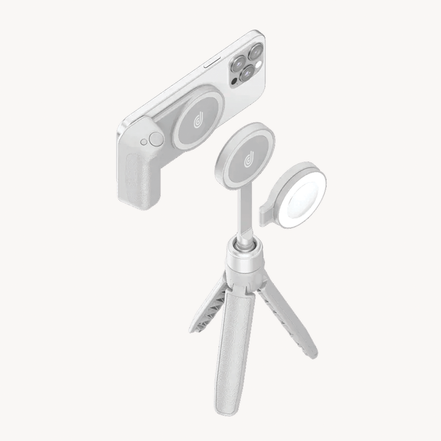 Deviceus™ SnapGrip Creator Kit – Includes SnapGrip, SnapLight, and SnapPod