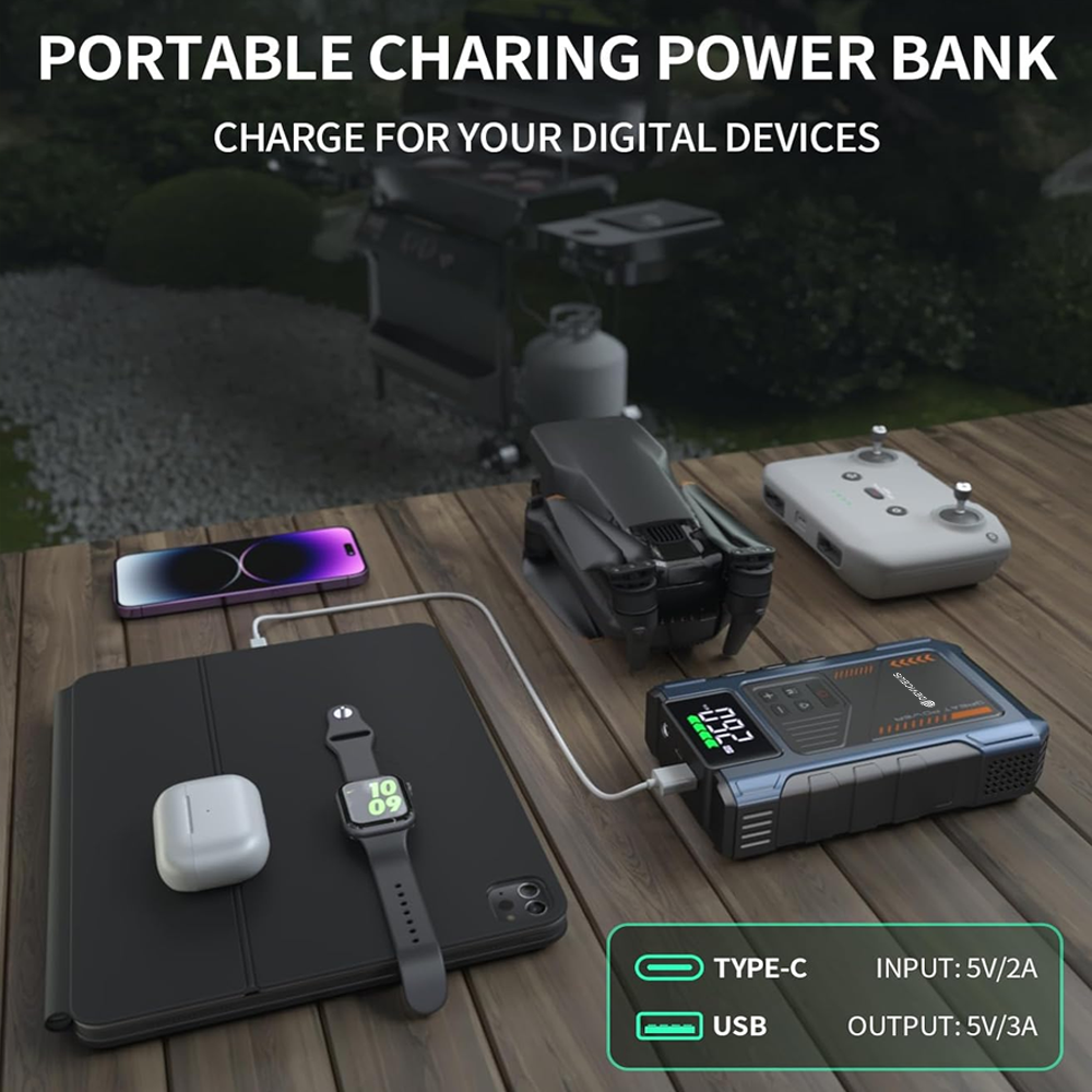 Deviceus™ Ultimate Lithium Jump Starter - 2