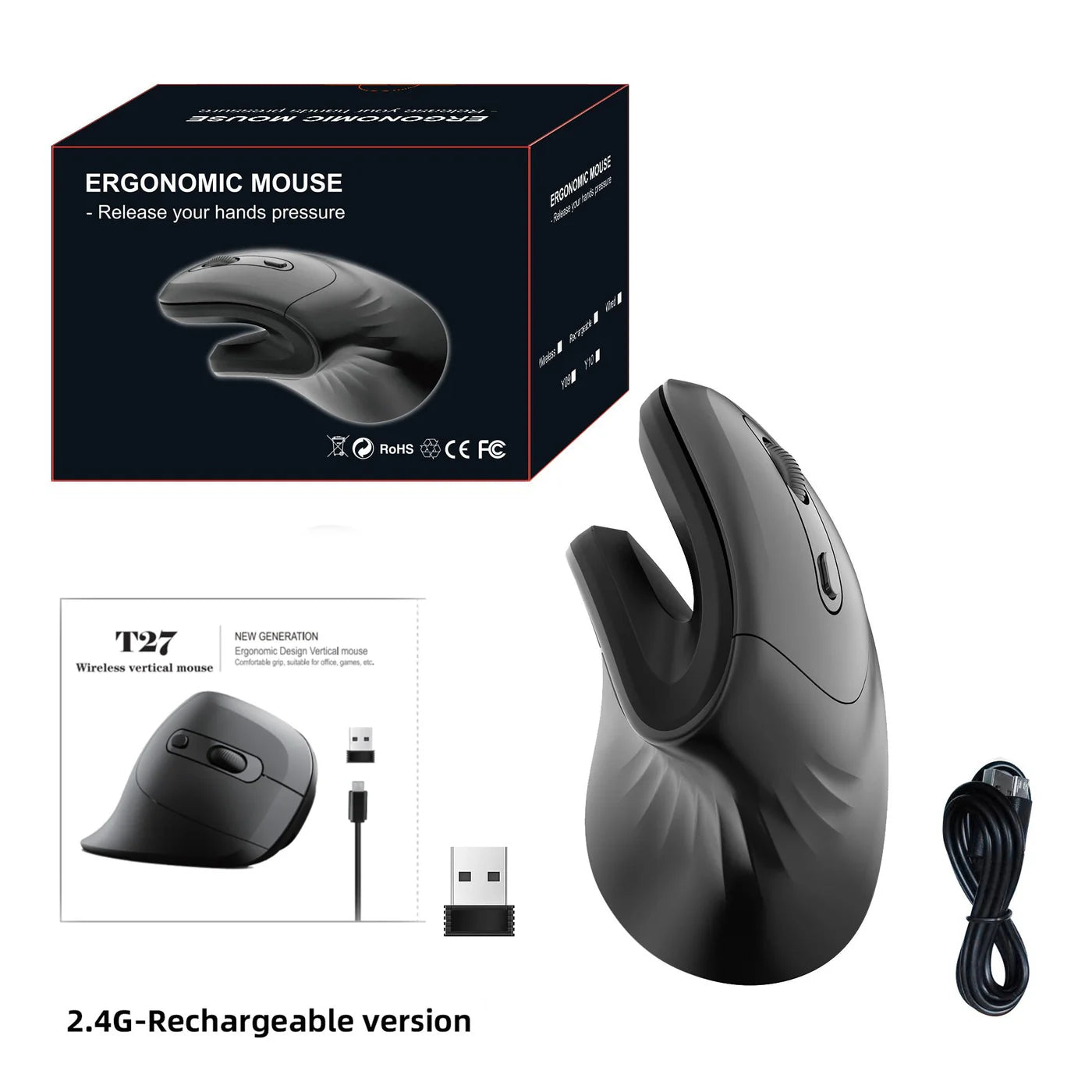 Ergonomic Vertical Mouse