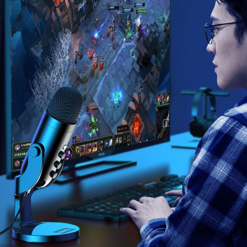 Condenser Microphone USB Tabletop Mic