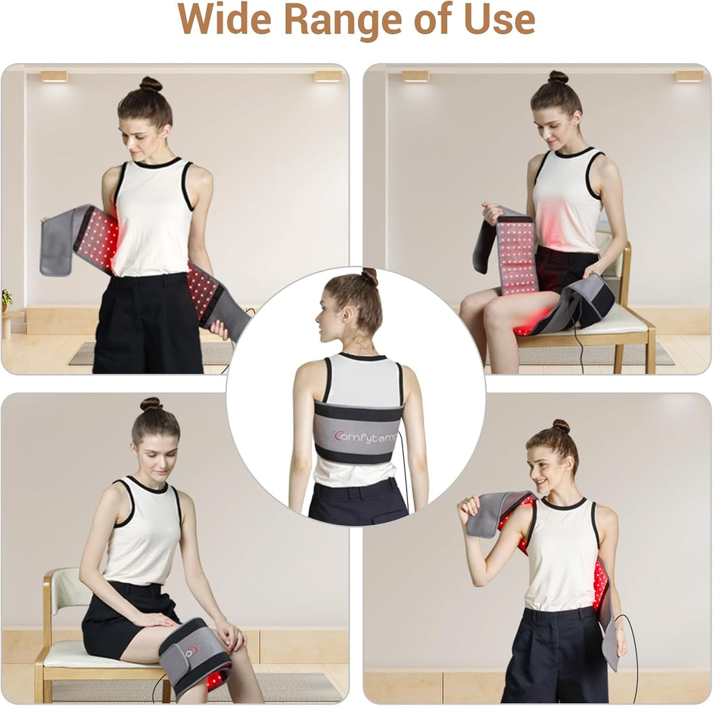 Deviceus FlexRelief Pro Red Light Therapy Belt