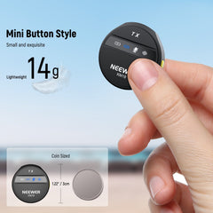 NEEWER KM18 Wireless Lavalier Microphone for iPhone/USB C