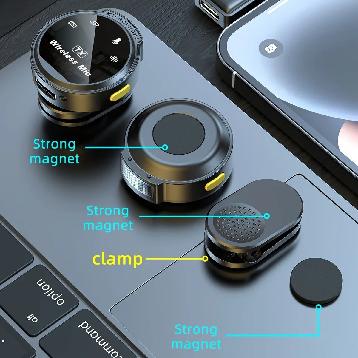 Deviceus™ Wireless Lavalier Microphones
