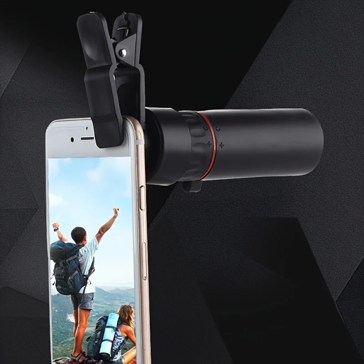 2000x25 HD Monocular Telescope - Compact & Portable Scope for Hunting