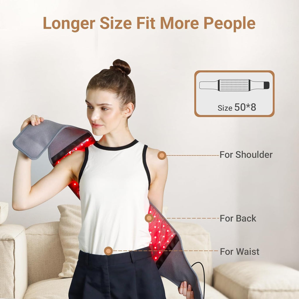 Deviceus FlexRelief Pro Red Light Therapy Belt