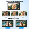 Phone Selfie Monitor Screen Wireless Magnetic Mount Vlog Phone Rear Camera Selfie WiFi Bluetooth Connection for Selfie Live
