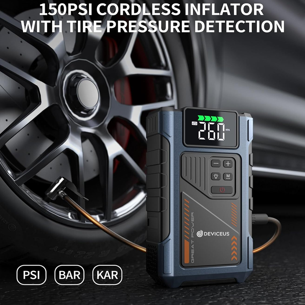 Deviceus™ Ultimate Lithium Jump Starter - 2