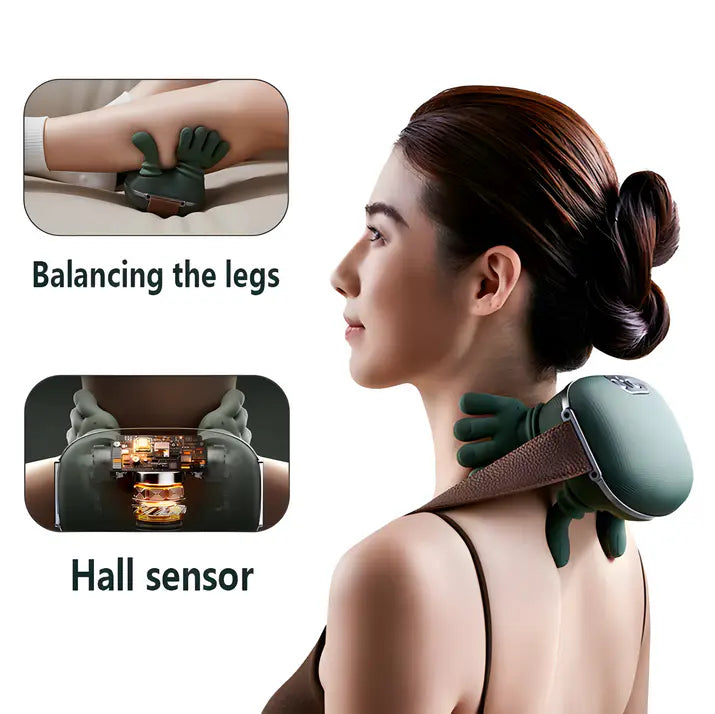Deviceus™ DeepRelief Pro Neck & Shoulder Massager