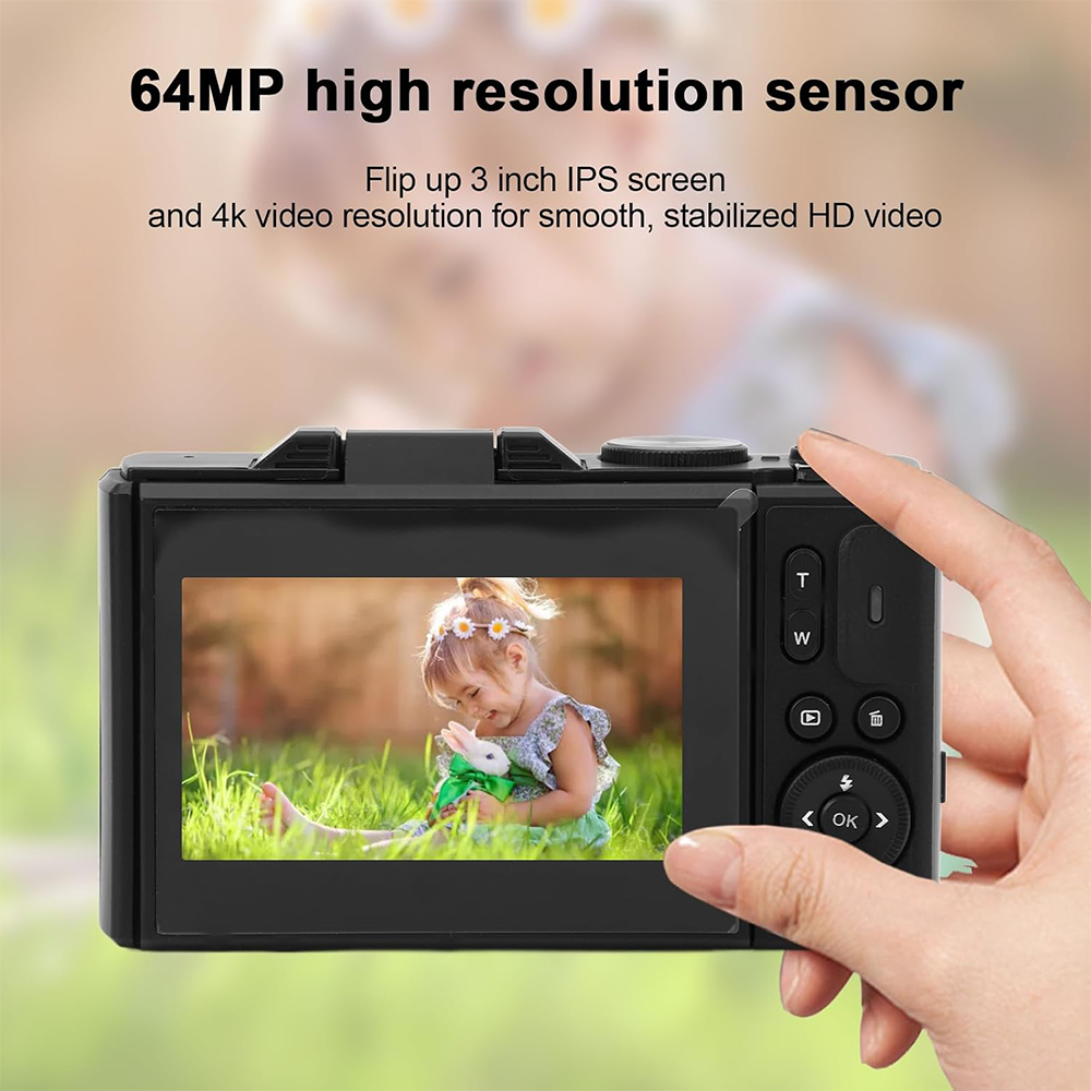 4K Digital Camera for Photography