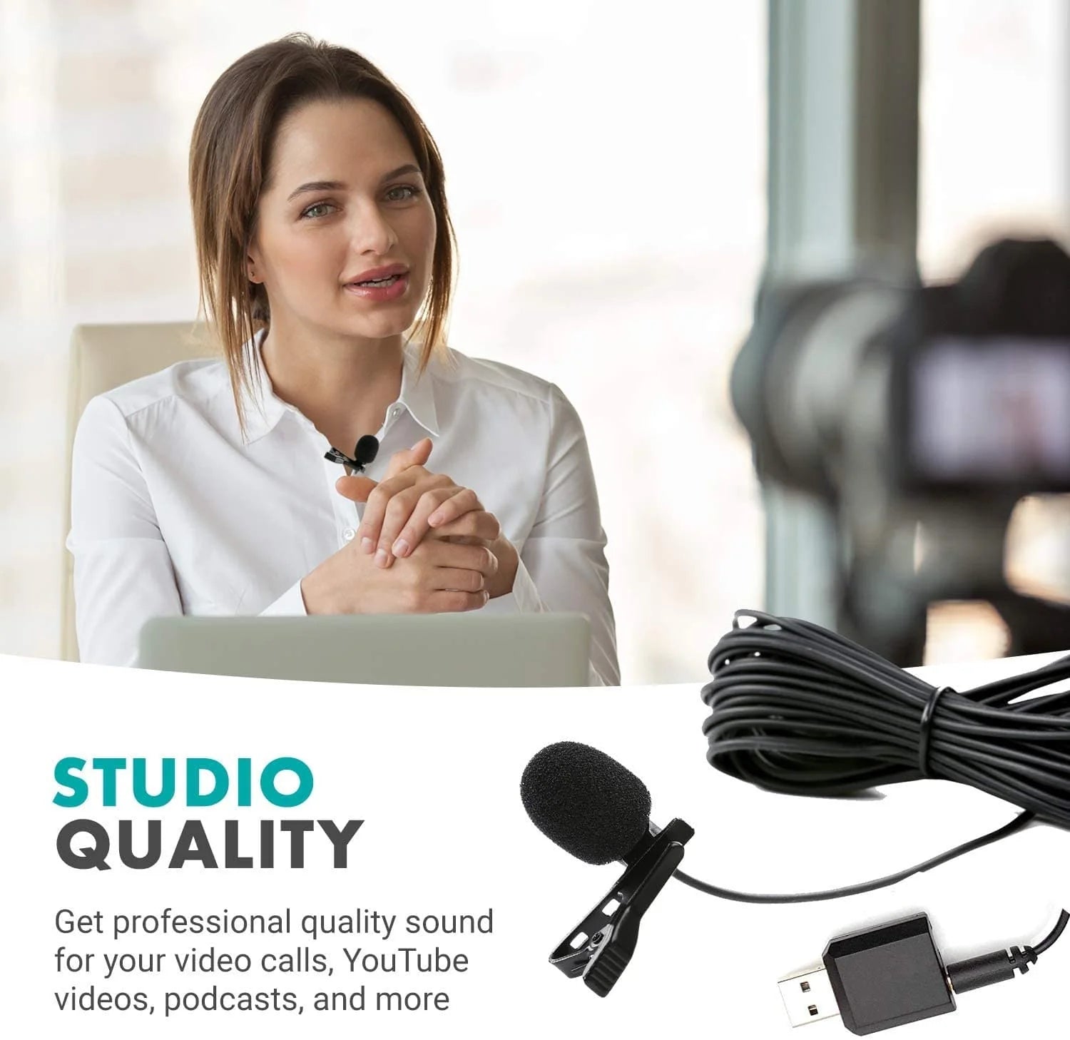 Deviceus™ Lavalier USB-Mic