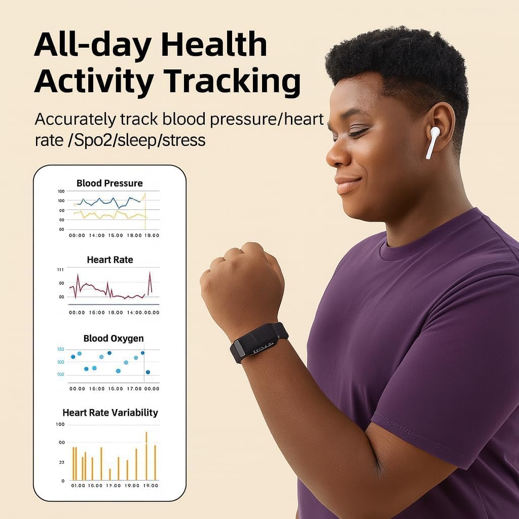 Deviceus VitalTrack Smart Fitness Band