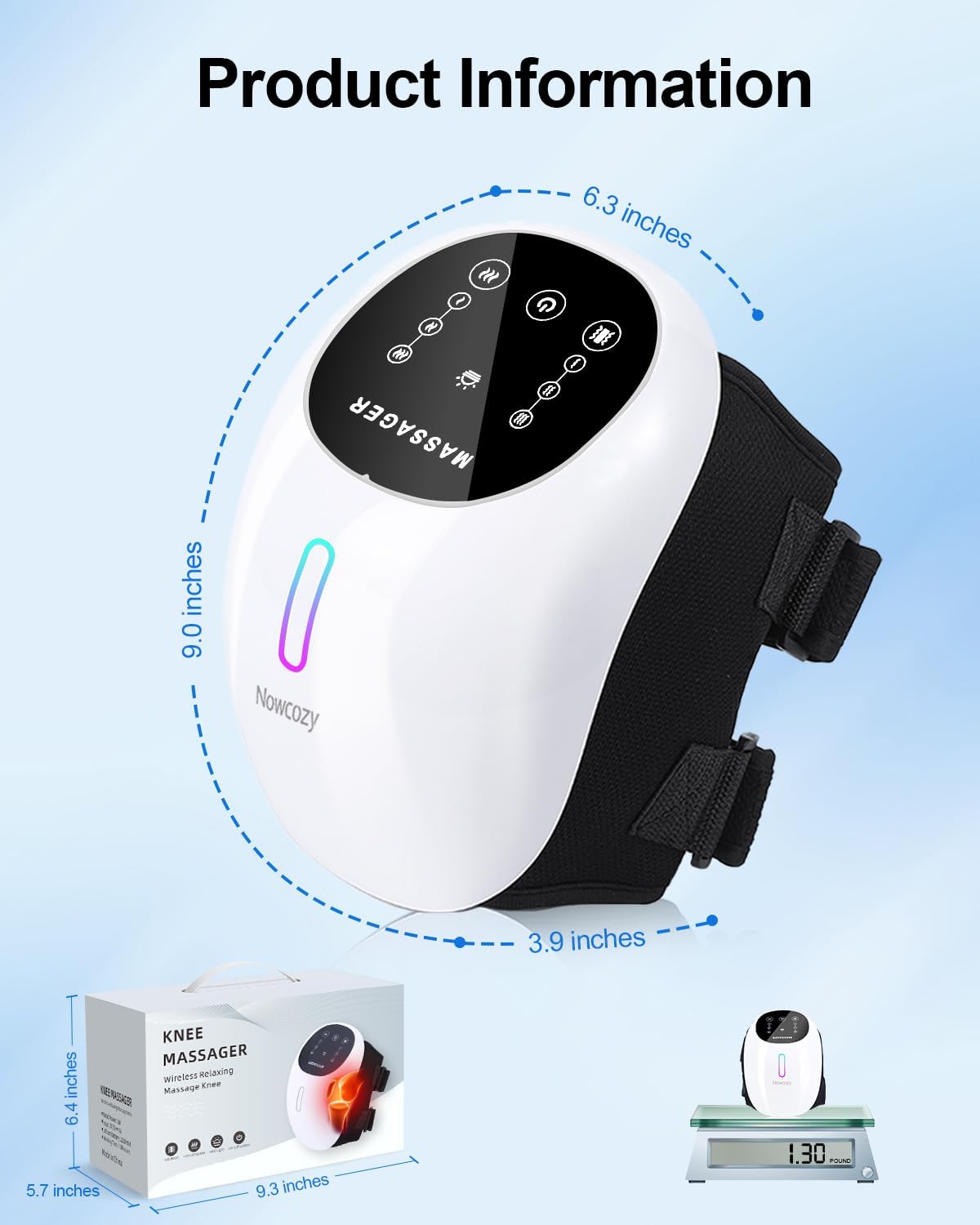 Deviceus KneeThera Pro Smart Heat & Ice Massager