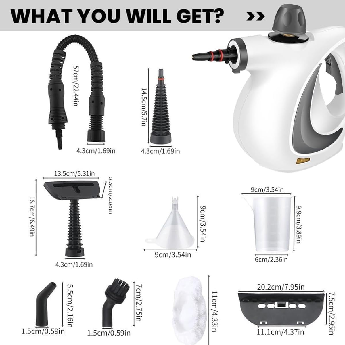 Deviceus SteamForce Pro Handheld Cleaner