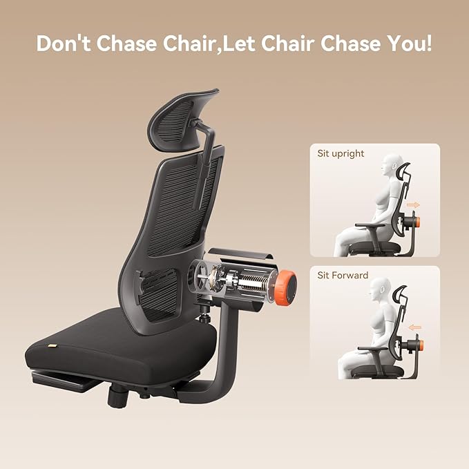 Deviceus Newtral ErgoPro Executive Chair with Laptop Tray