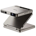 Deviceus ZIP Gold Tri-Fold Portable DLP Mini Pocket Projector – One-Click Screen Mirroring, Type-C Fast Charging, 5000mAh Battery