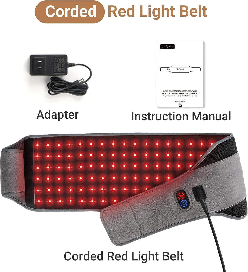 Deviceus FlexRelief Pro Red Light Therapy Belt