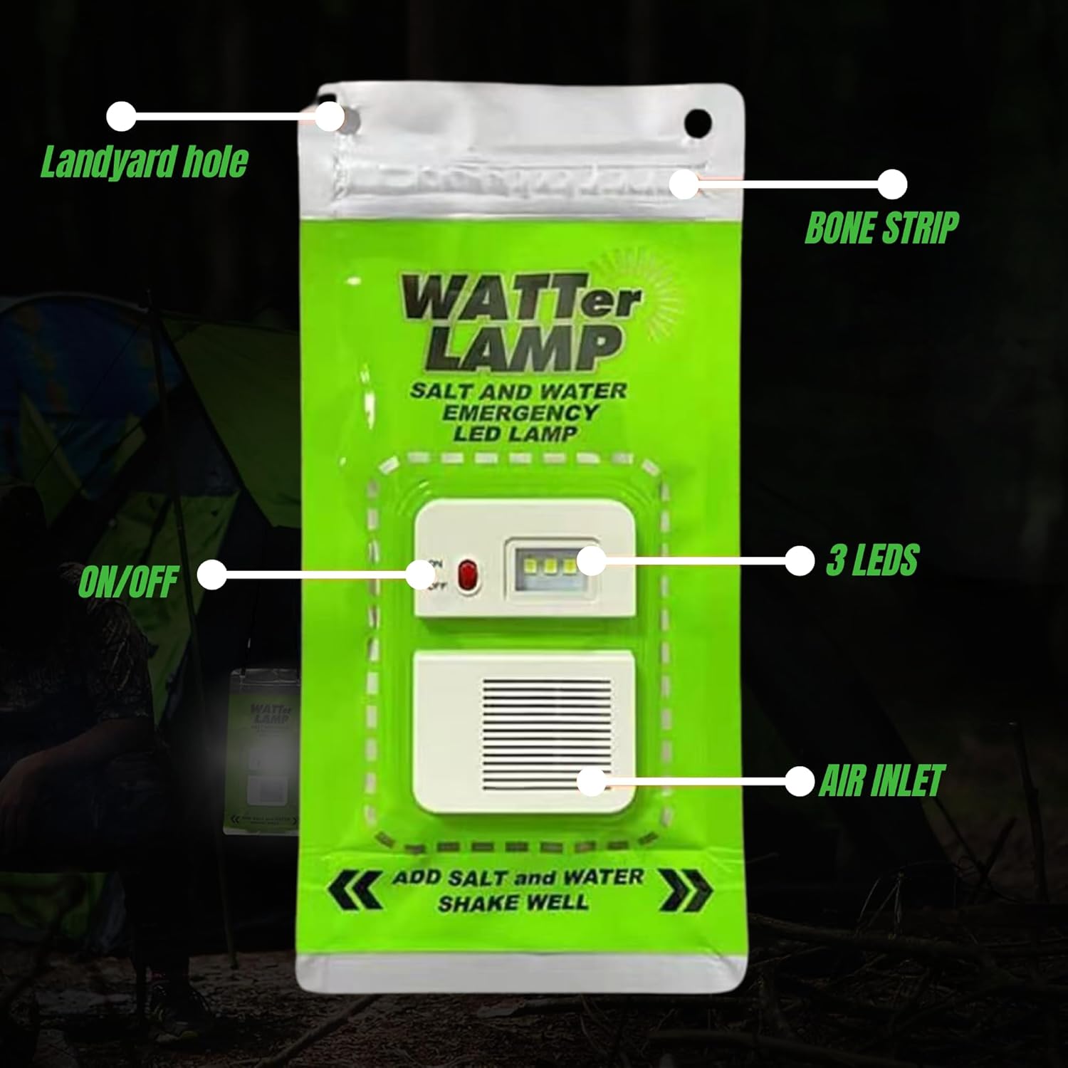 Deviceus AquaGlow Emergency Lamp