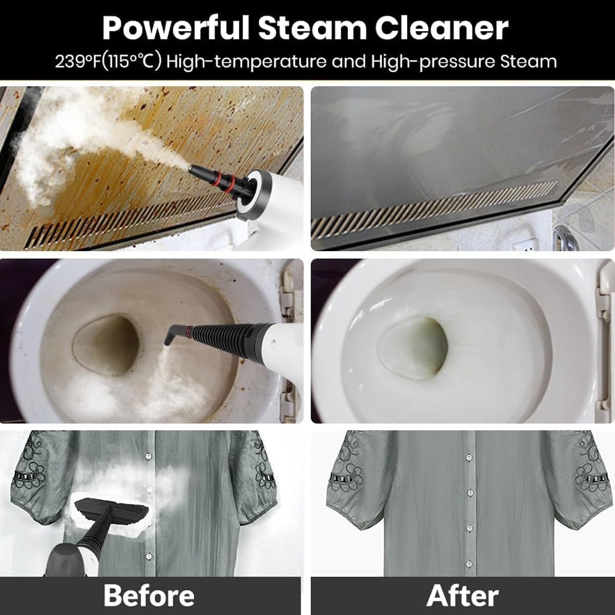 Deviceus SteamForce Pro Handheld Cleaner