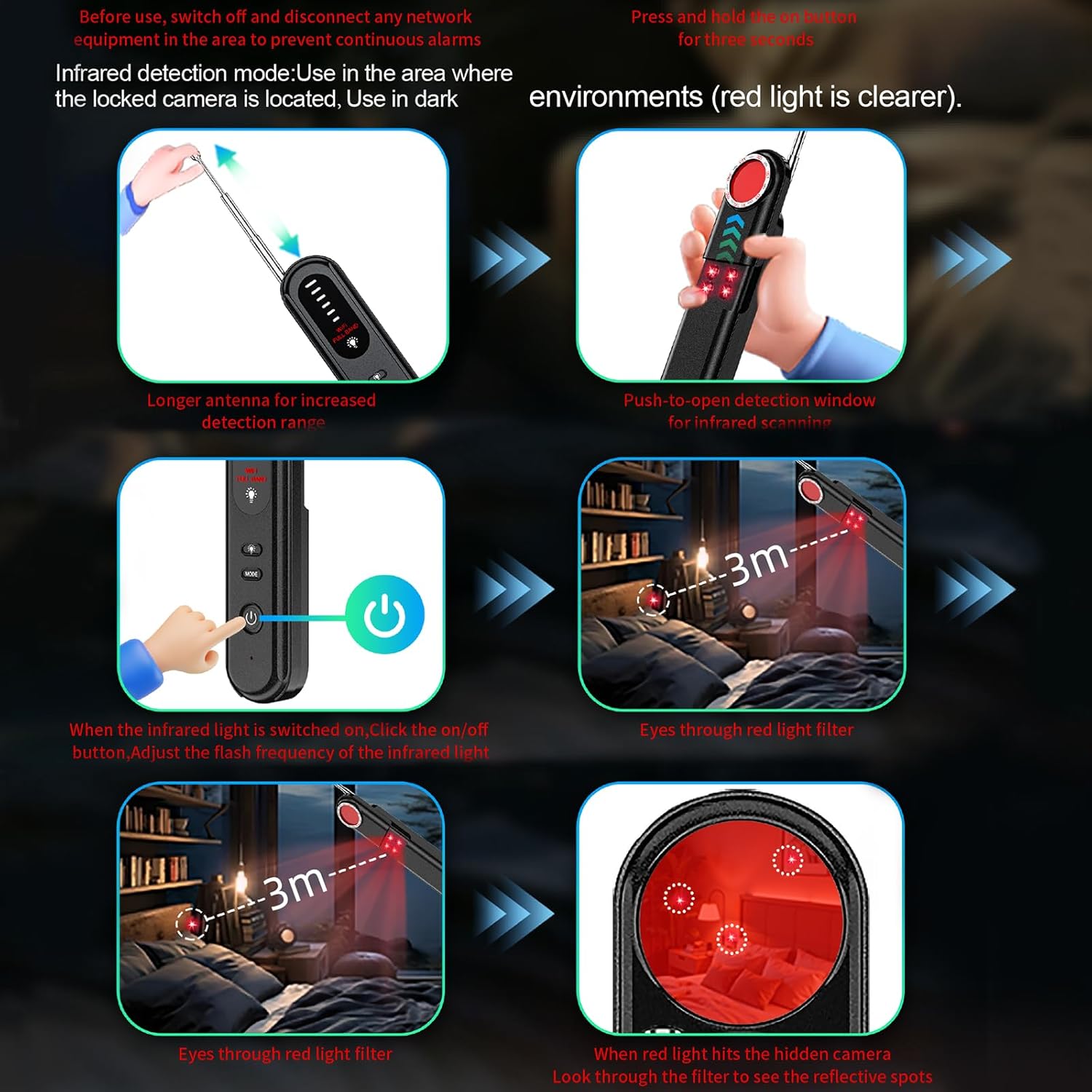 Deviceus SecureScan Pro Hidden Device Detector