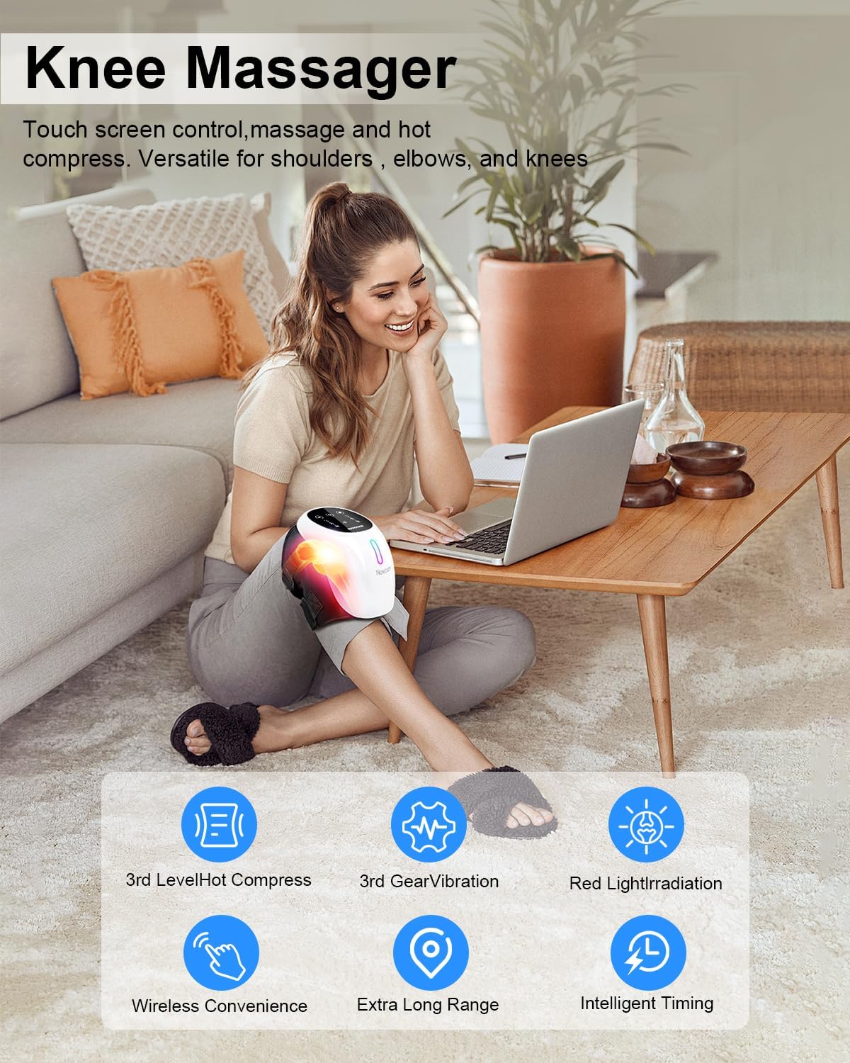 Deviceus KneeThera Pro Smart Heat & Ice Massager