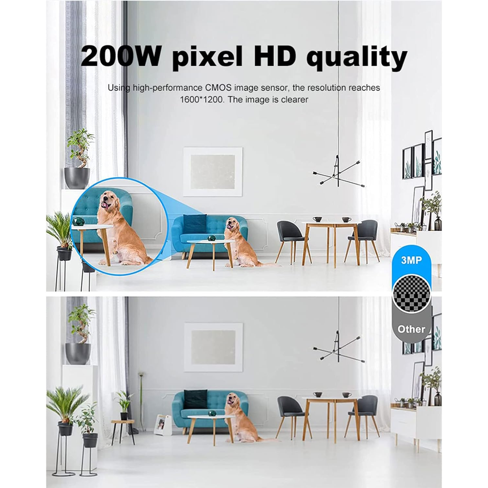 A6 E27 Wireless Security Camera with Bulb Type A6 and E27 Panoramic 2 Way WiFi