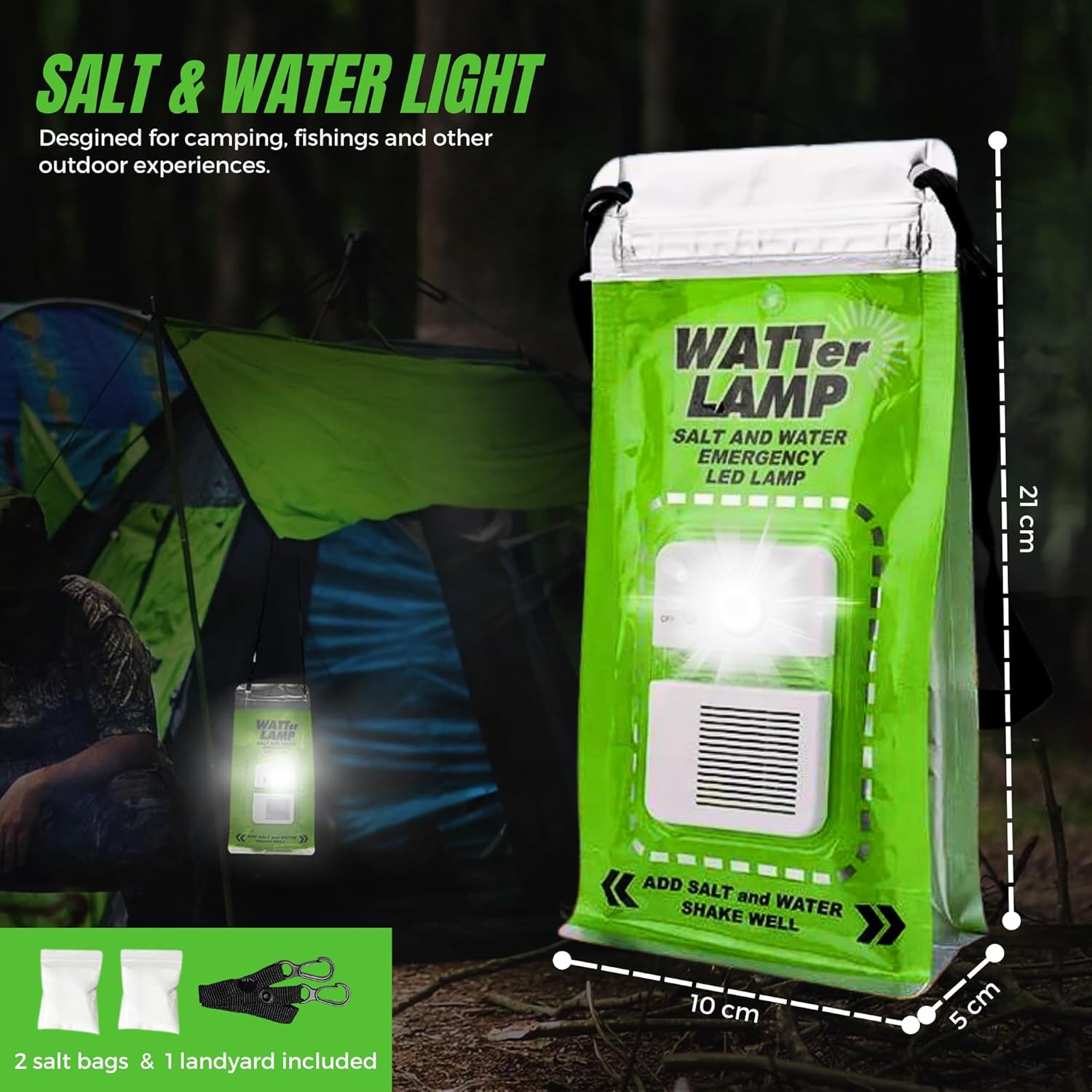 Deviceus AquaGlow Emergency Lamp