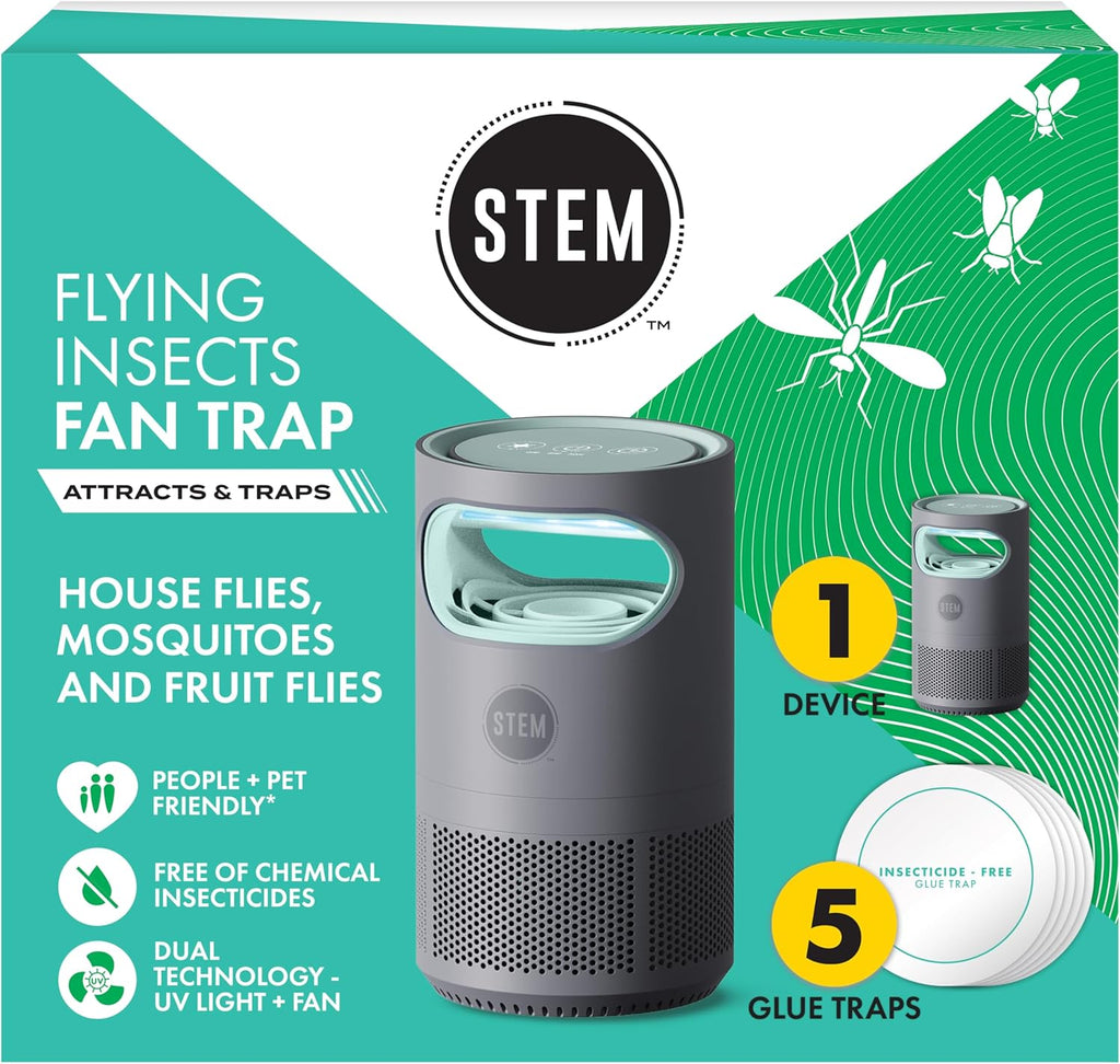 Flying Insect Fan Trap for Indoor Bug Control, Attracts Mosquitoes