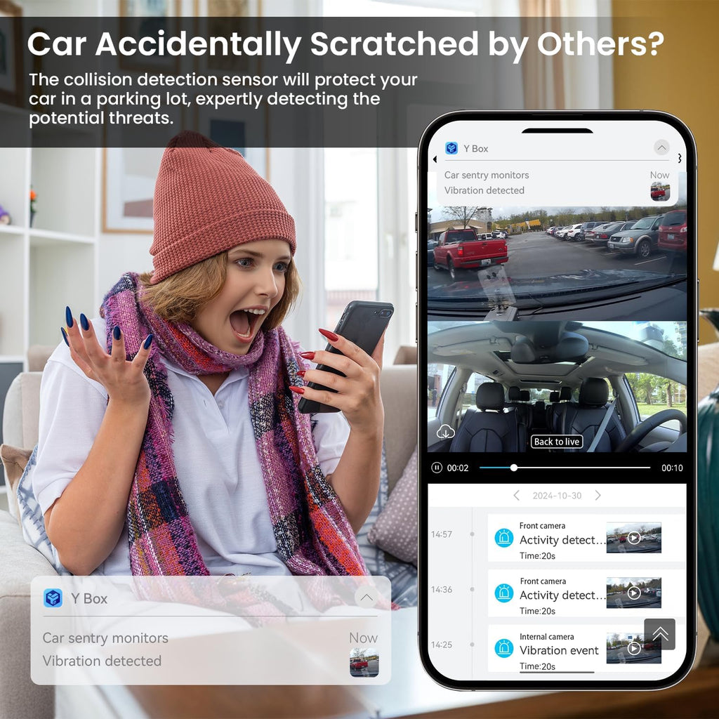 Deviceus DriveGuard 4G LTE Smart Dash Cam