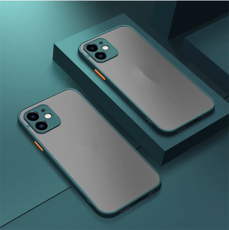 Luxury Matte Magnetic  Magsafe Wireless Charging Case For iPhone