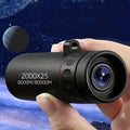 2000x25 HD Monocular Telescope - Compact & Portable Scope for Hunting