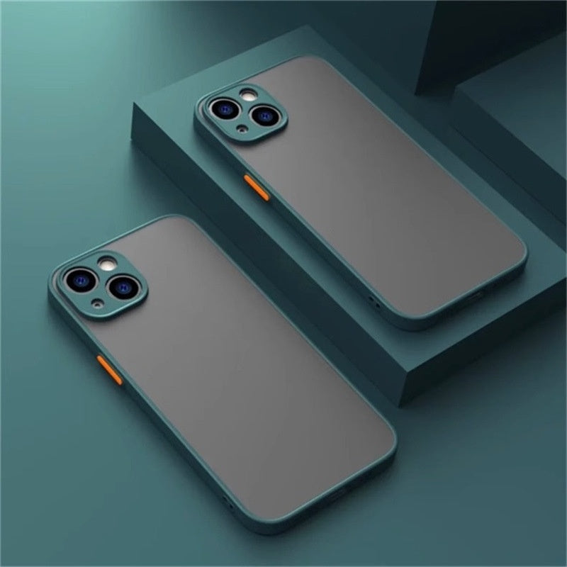 Luxury Matte Magnetic  Magsafe Wireless Charging Case For iPhone