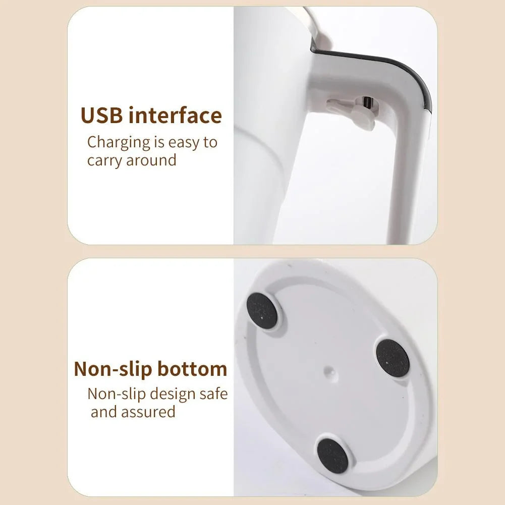Automatic Stirring Coffee Mug with LED Temperature Display – Rechargeable Magnetic Mixer, 380ml