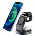 3-in-1 MagSafe Wireless Charging Station – Fast Charging Stand for iPhone, Apple Watch & AirPods