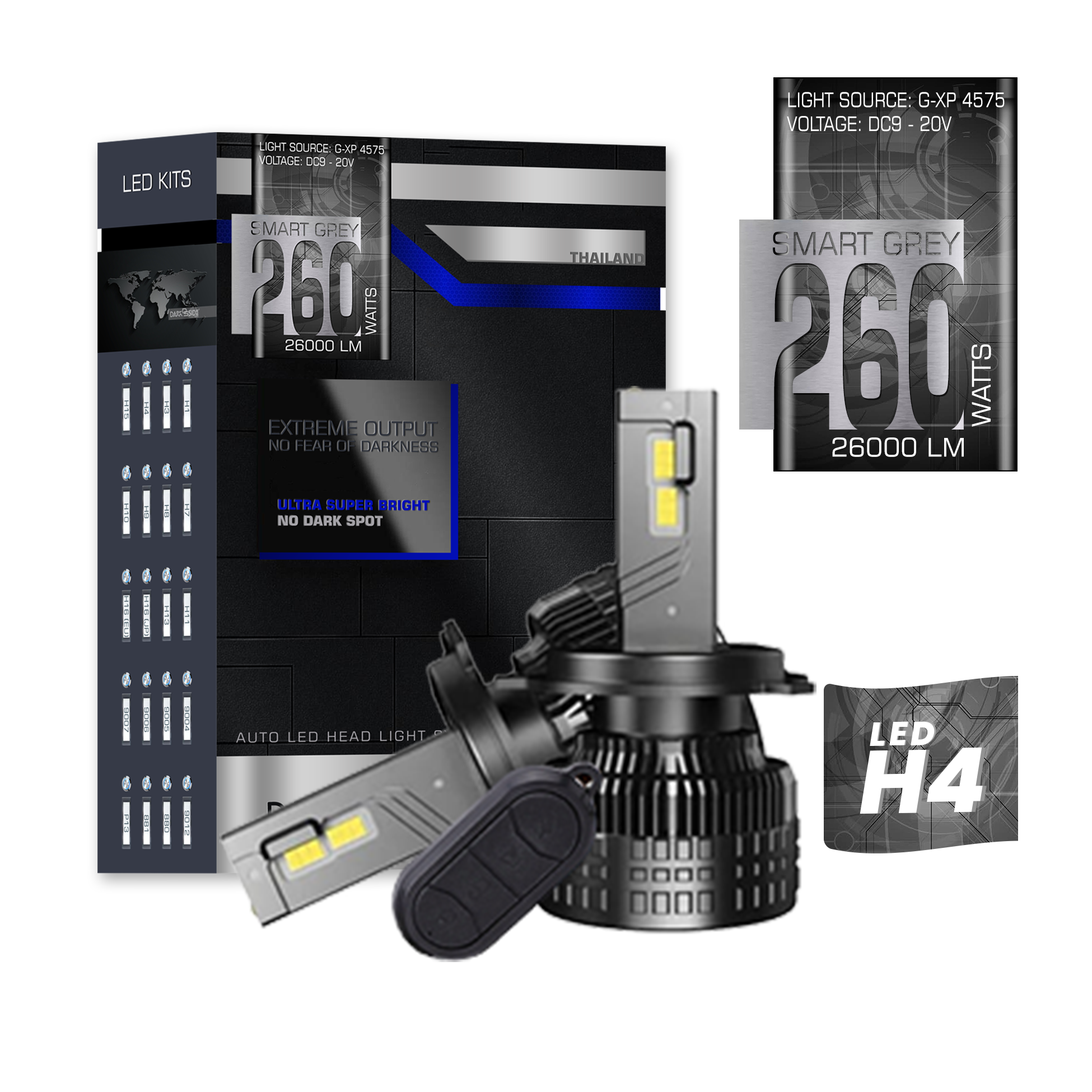 SMART GREY-260 watts