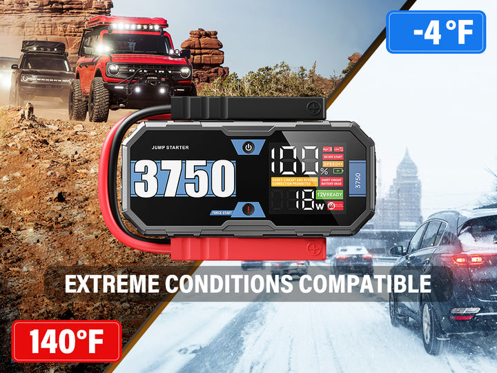 Car Battery Emergency Start Power Supply 10000mAh Portable Car Emergency Kits Jump Starter Car Booster Battery
