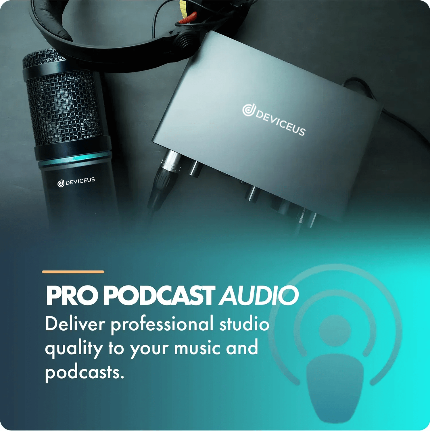 Deviceus™ CastMic Pro
