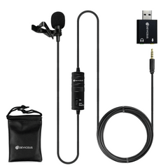 Deviceus™ Lavalier USB-Mic