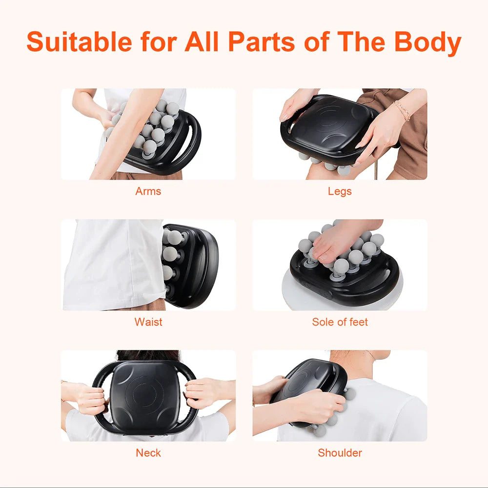 DeepStrike™ Massage Gun: 16 Heads, Full-Body Bliss 💆