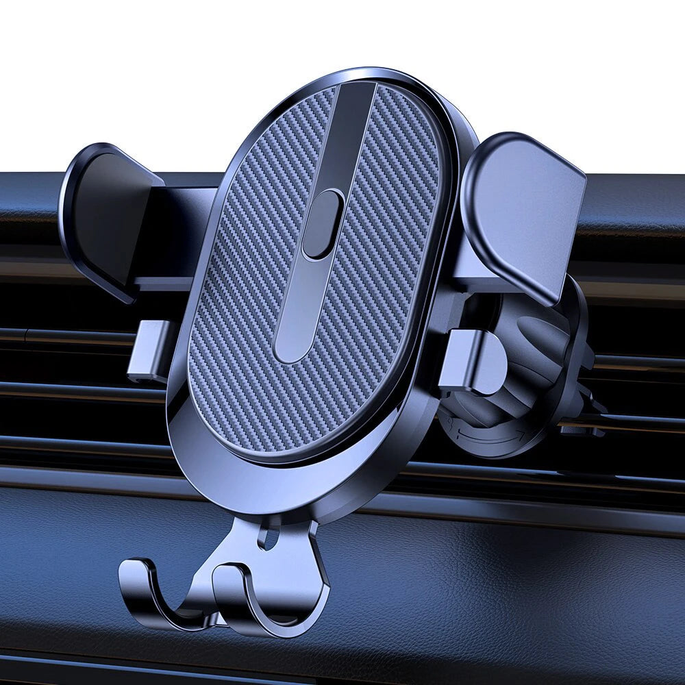 Auto Locking Car Phone Holder Mount with Hook Clip