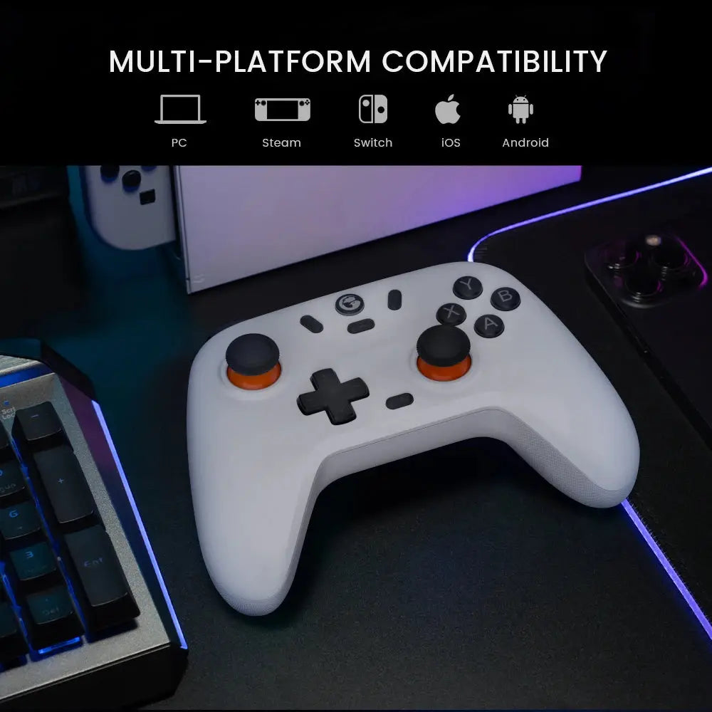 T4 Nova Lite Switch Controller Hall Effect Gamepad Nintendo Switch iPhone, Android Mobile Phone Windows PC Steam