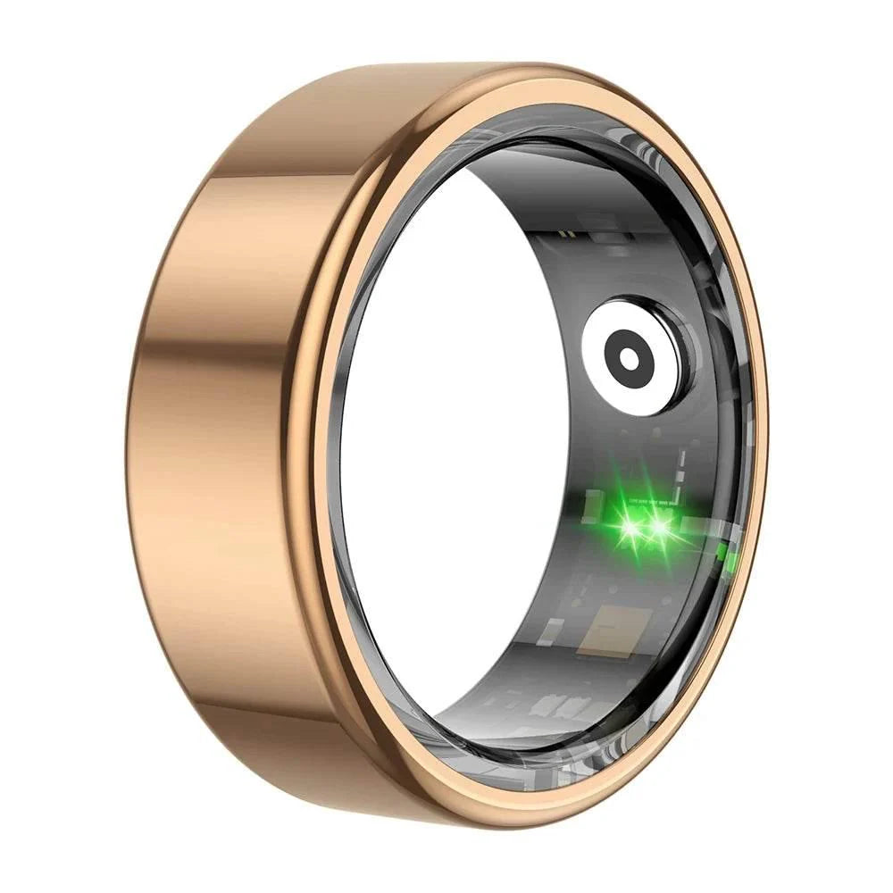TitanX Pro Smart Ring – Titanium Health & Fitness Tracker | Waterproof | Multi-Sport Modes